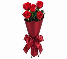 Букет 5 Красных роз Эдлесс Лав в Новоизобильном