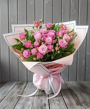 Букет Розовый кустик #REPLACE_PRED# Новоизобильном