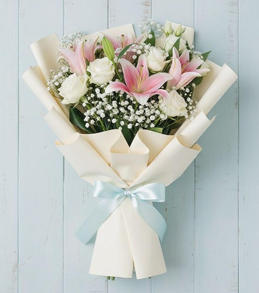 Букет цветов из: Лилии в Новоизобильном