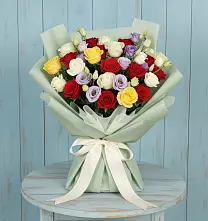 Букет цветов из:  Розы в Новоизобильном