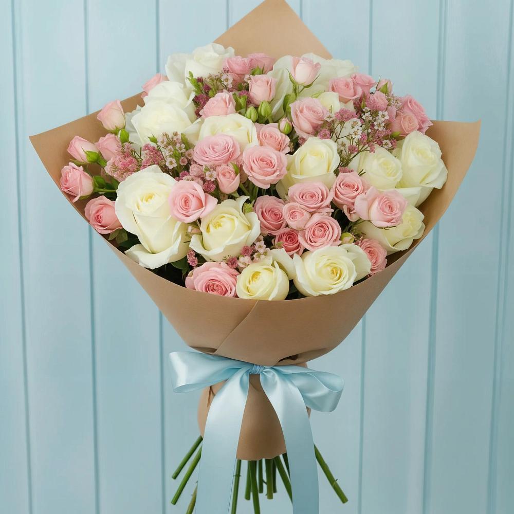 Букет цветов из: Розы в Новоизобильном