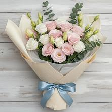 Букет цветов из:  Лизиантусы #REPLACE_PRED# Новоизобильном