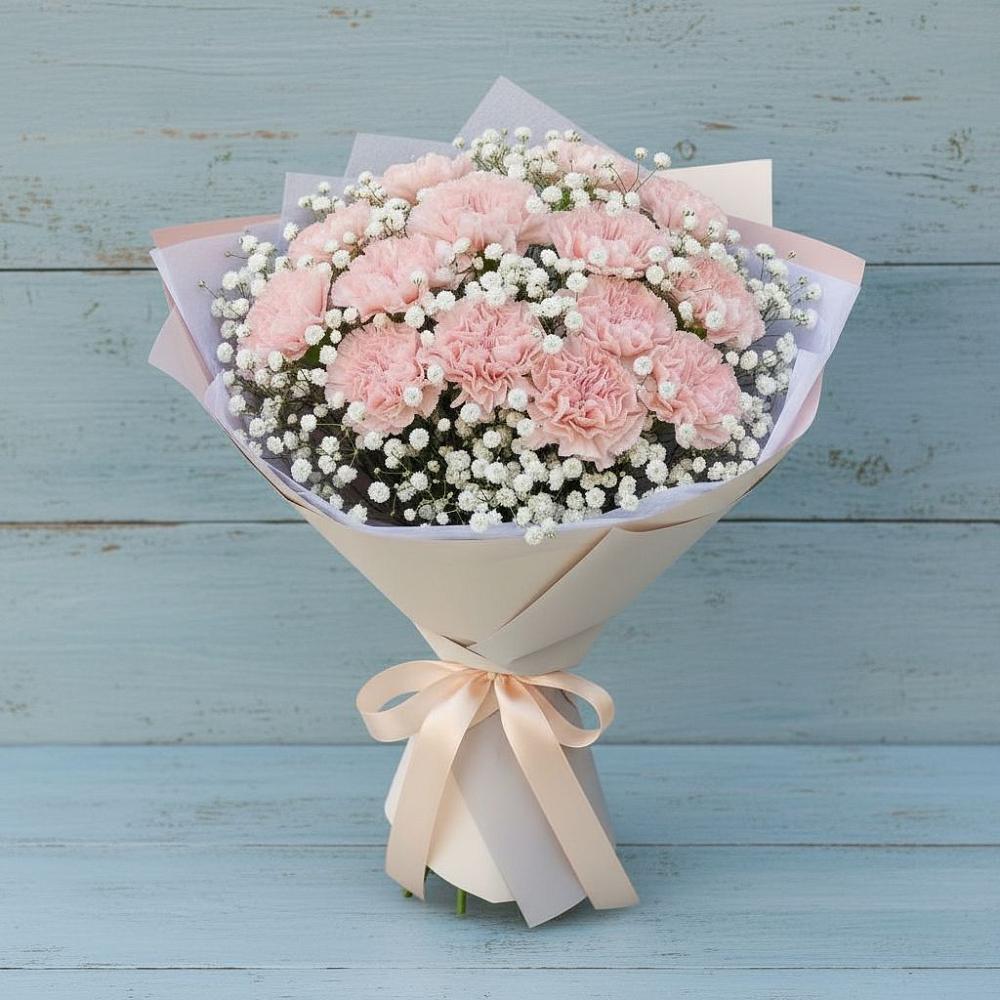 Букет цветов из: Гвоздики в Новоизобильном