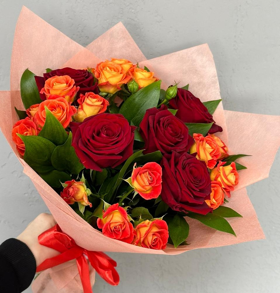 Букет Любовь и восторг в Новоизобильном