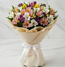 Букет цветов из:  Альстромерии в Новоизобильном