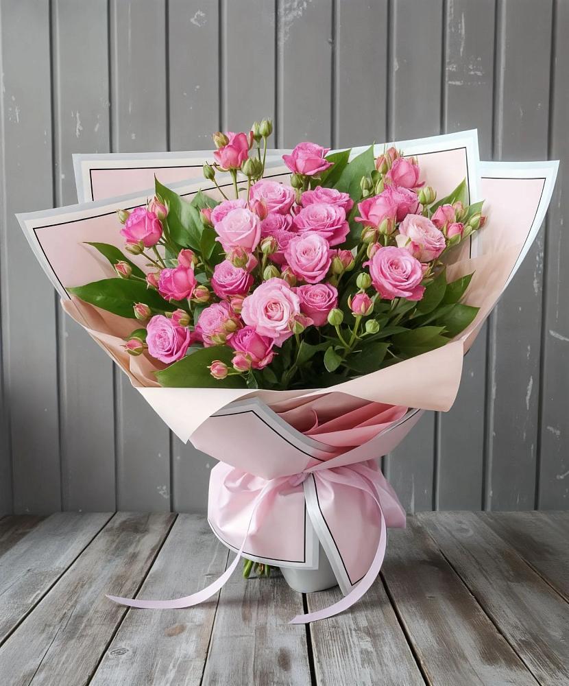 Букет Розовый кустик в Новоизобильном