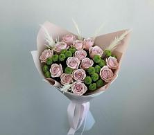 Букет цветов из:  Розы и Хризантемы в Новоизобильном