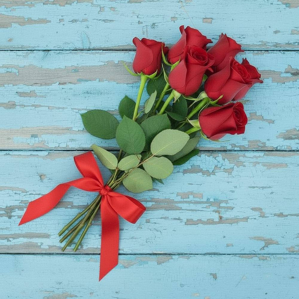 Букет Красные розы в Новоизобильном